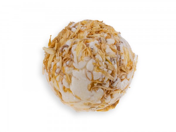 Badekugel mit Schafmilch Ringelblume