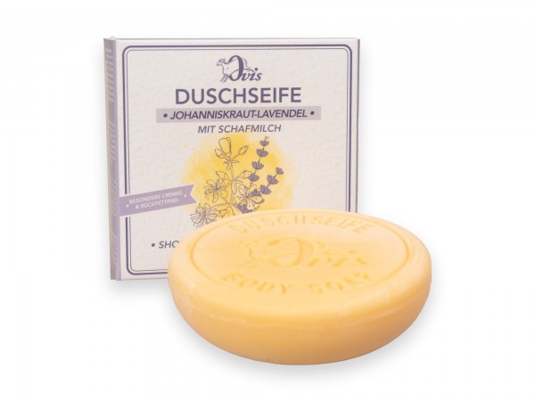 Ovis Duschseife Johanniskraut-Lavendel 100g