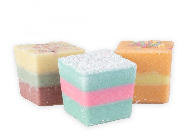 Ovis Schafmilch-Badewürfel Holiday (3er Set)